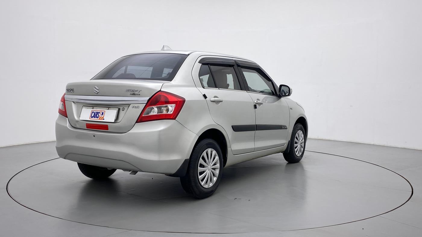 2015 Maruti Swift Dzire VDI, Diesel, Manual, 88,153 km, Right Back Diagonal