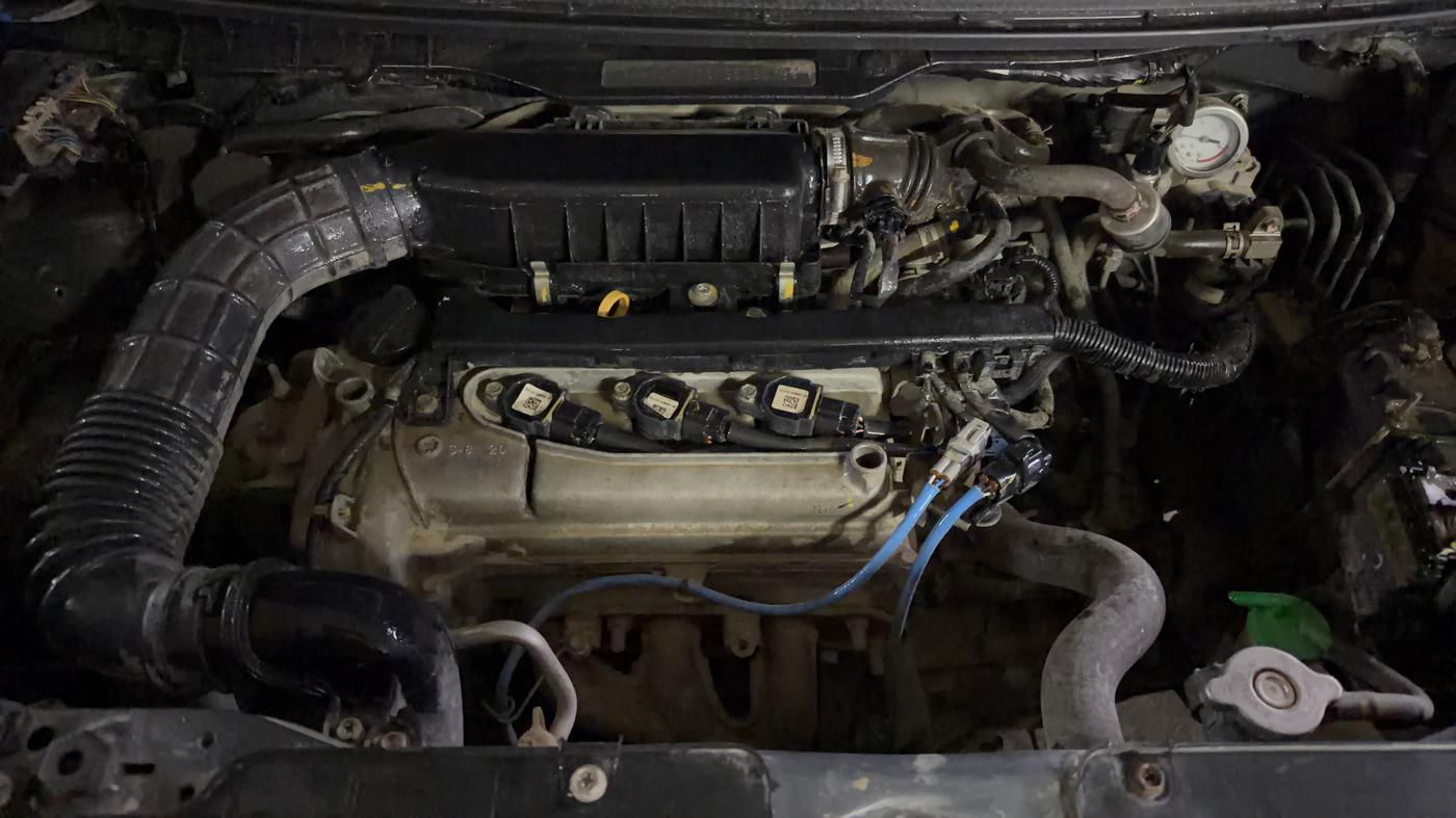 2021 Maruti New Wagon-R LXI CNG 1.0, CNG, Manual, 74,376 km, Engine View