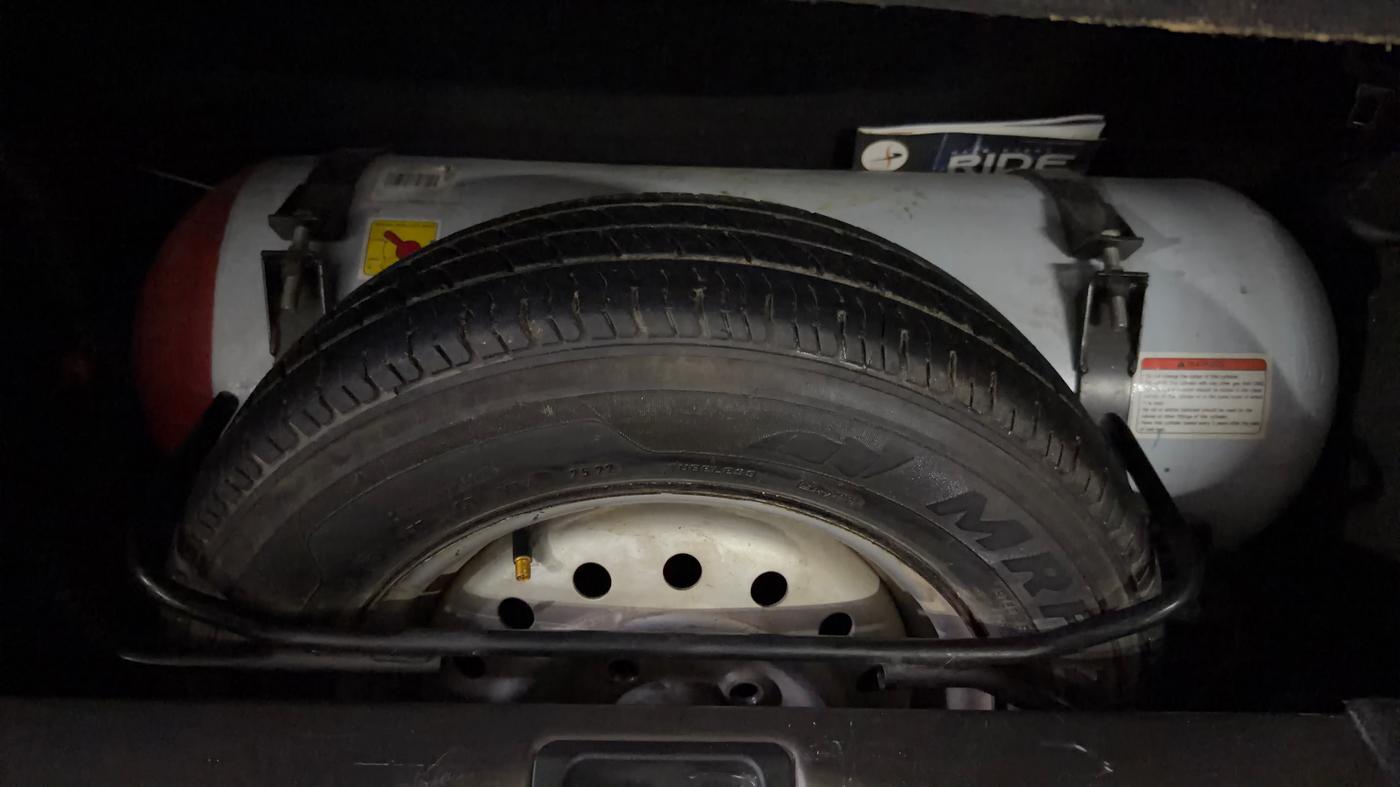 2021 Maruti New Wagon-R LXI CNG 1.0, CNG, Manual, 74,376 km, Spare Tyre
