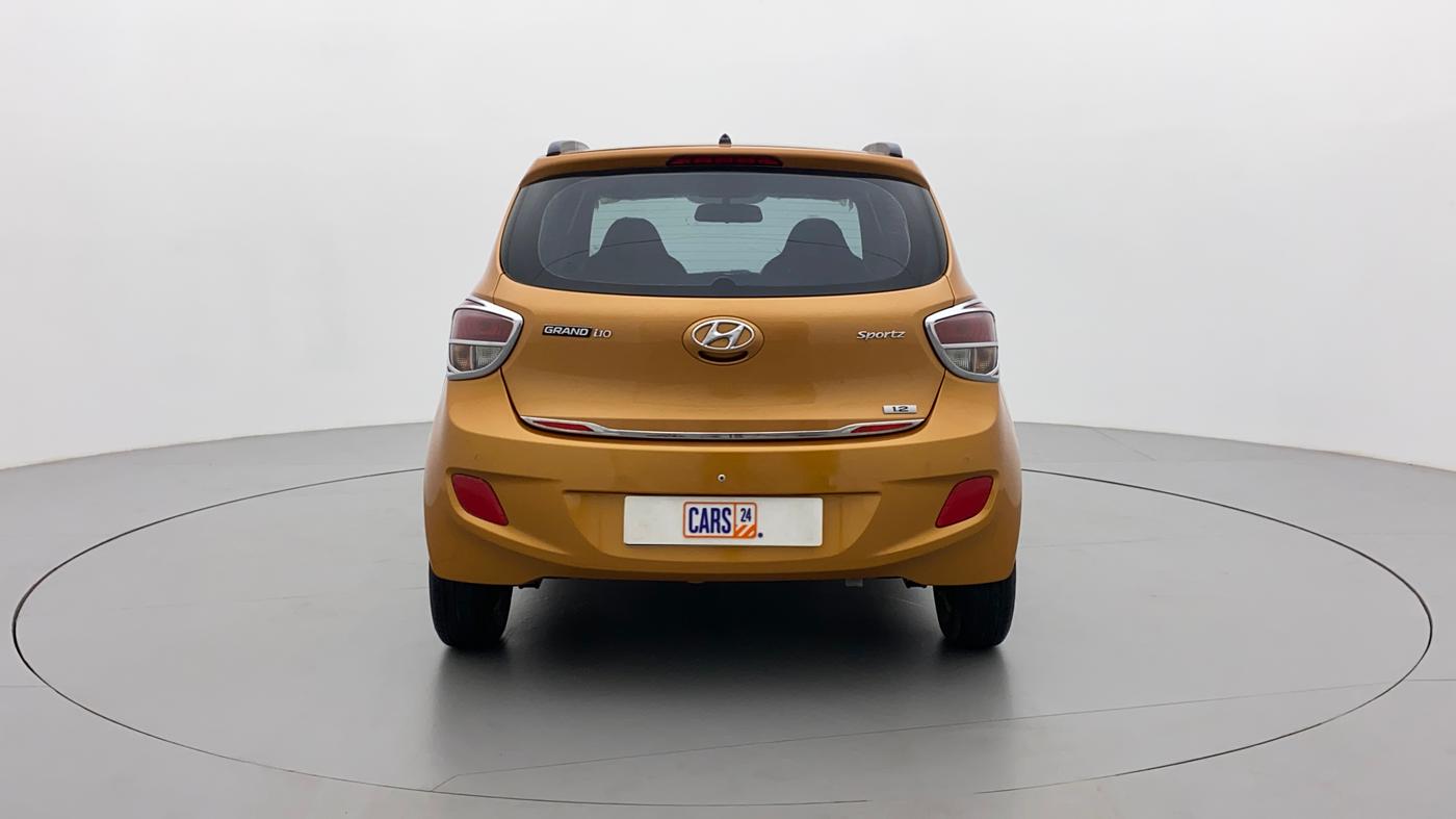 2015 Hyundai Grand i10 SPORTZ 1.2 KAPPA VTVT, Petrol, Manual, 55,161 km, Back/Rear