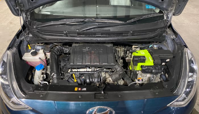 2022 Hyundai GRAND I10 NIOS ASTA AMT 1.2 KAPPA VTVT, Petrol, Automatic, 55,965 km, Engine View