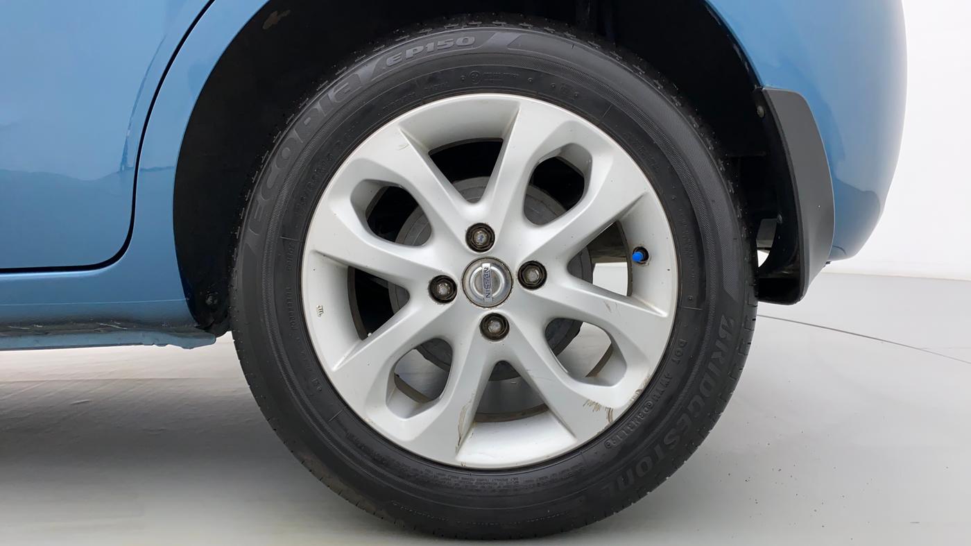 2013 Nissan Micra XV CVT, Petrol, Automatic, 69,674 km, Left Rear Wheel