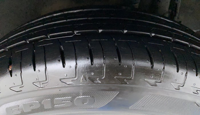 2013 Nissan Micra XV CVT, Petrol, Automatic, 69,674 km, Left Rear Tyre Tread