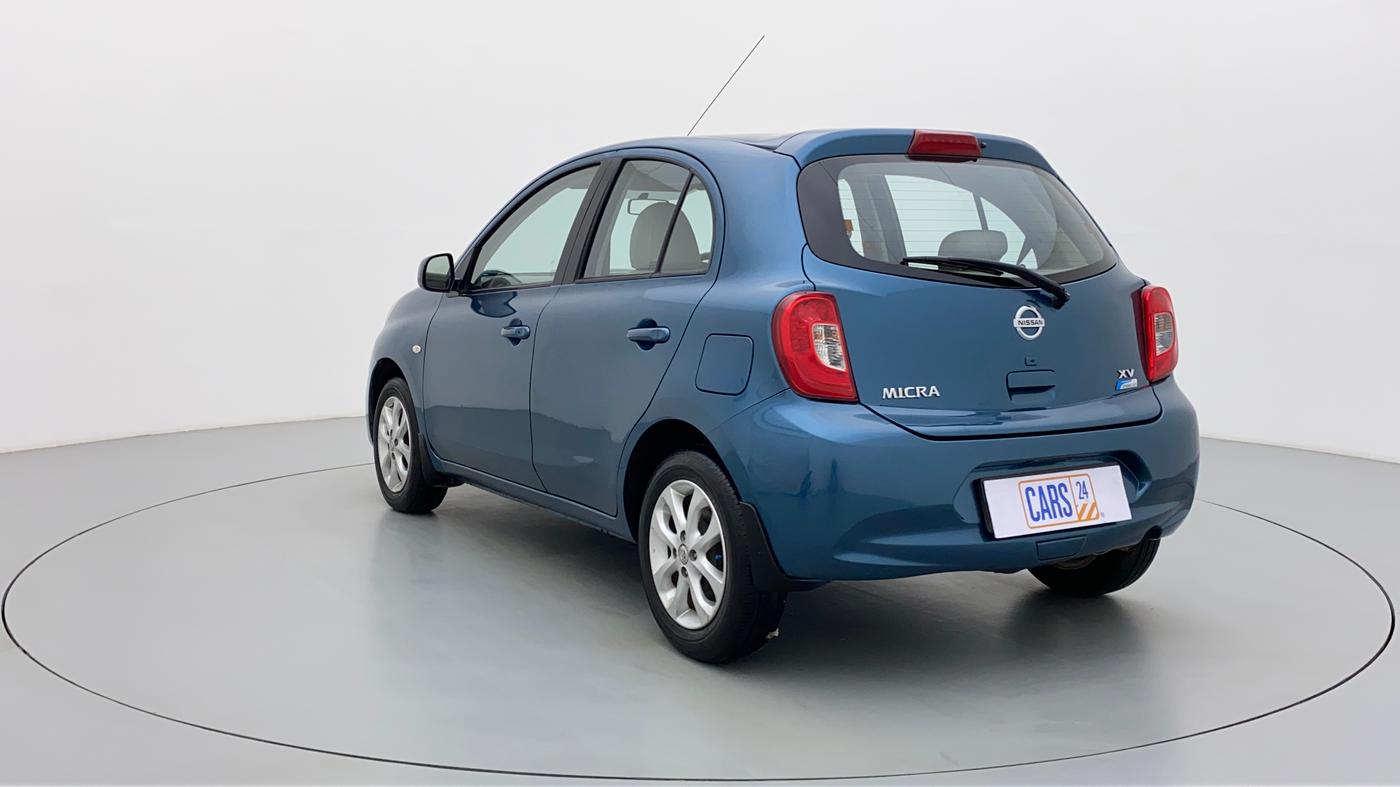 2013 Nissan Micra XV CVT, Petrol, Automatic, 69,674 km, Left Back Diagonal