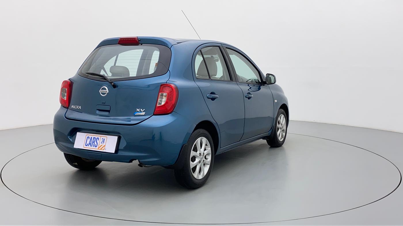 2013 Nissan Micra XV CVT, Petrol, Automatic, 69,674 km, Right Back Diagonal