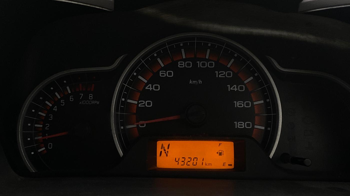 2017 Maruti Alto K10 VXI (O) AMT, Petrol, Automatic, 43,195 km, Odometer Image