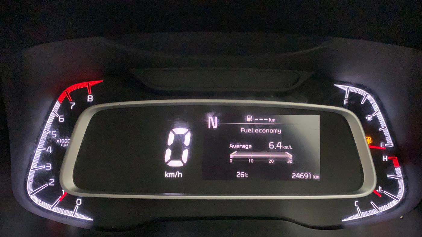 2020 KIA SONET GTX PLUS 1.0 IMT, Petrol, Manual, 25,013 km, Odometer Image