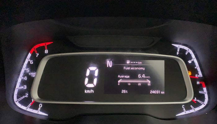 2020 KIA SONET GTX PLUS 1.0 IMT, Petrol, Manual, 25,013 km, Odometer Image