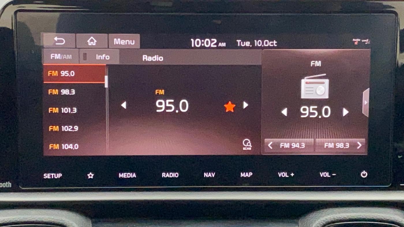 2020 KIA SONET GTX PLUS 1.0 IMT, Petrol, Manual, 25,013 km, Infotainment System