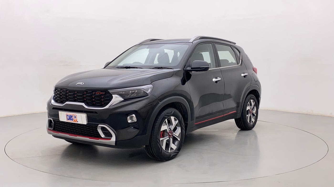 2020 KIA SONET GTX PLUS 1.0 IMT, Petrol, Manual, 25,013 km, Left Front Diagonal