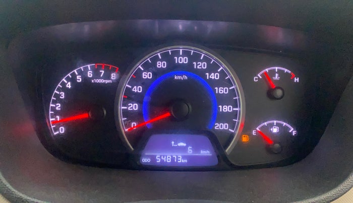 2016 Hyundai Grand i10 ASTA 1.2 KAPPA VTVT, Petrol, Manual, 54,873 km, Odometer Image