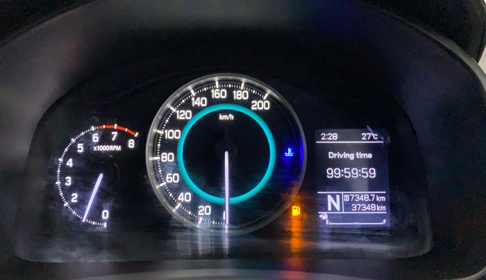 2018 Maruti IGNIS DELTA 1.2 AMT, Petrol, Automatic, 37,347 km, Odometer Image