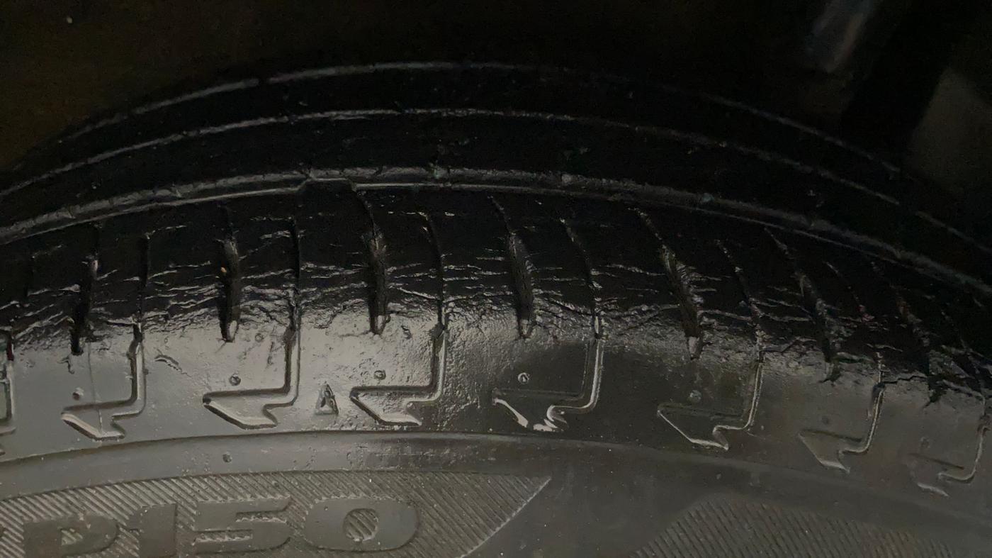 2018 Maruti IGNIS DELTA 1.2 AMT, Petrol, Automatic, 37,357 km, Left Rear Tyre Tread