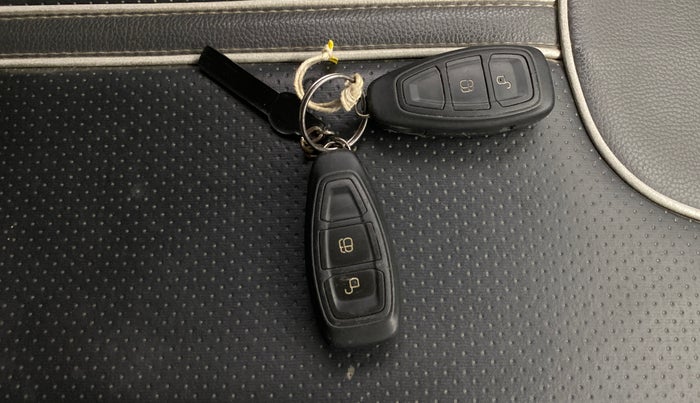 2016 Ford Ecosport TITANIUM 1.5L PETROL AT, Petrol, Automatic, 1,03,716 km, Key Close Up