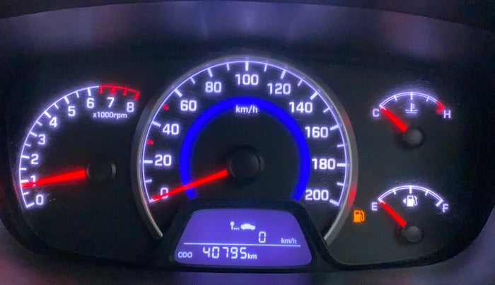 2017 Hyundai Grand i10 MAGNA 1.2 KAPPA VTVT, Petrol, Manual, 40,795 km, Odometer Image