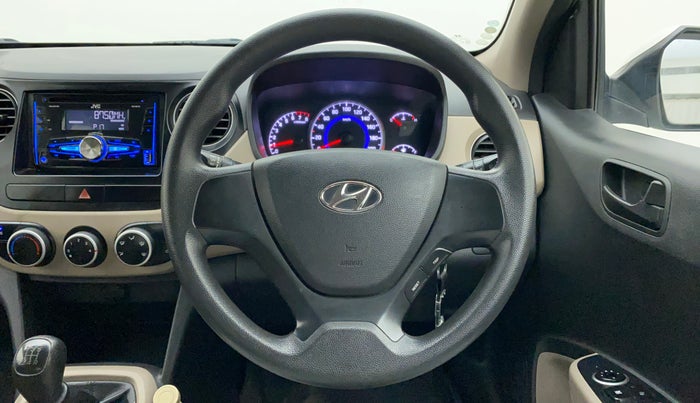 2017 Hyundai Grand i10 MAGNA 1.2 KAPPA VTVT, Petrol, Manual, 40,795 km, Steering Wheel Close Up