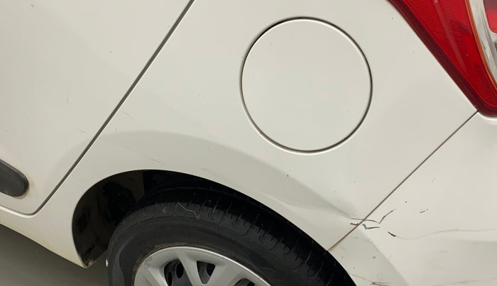 2017 Hyundai Grand i10 MAGNA 1.2 KAPPA VTVT, Petrol, Manual, 40,795 km, Left quarter panel - Slightly dented