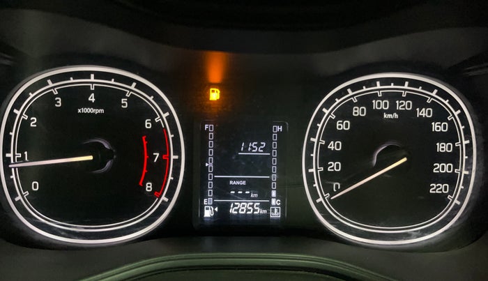 2021 Maruti Vitara Brezza LXI, Petrol, Manual, 12,846 km, Odometer Image