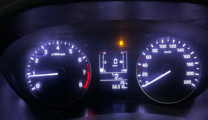 2017 Hyundai Elite i20 ASTA 1.2, CNG, Manual, 66,289 km, Odometer Image