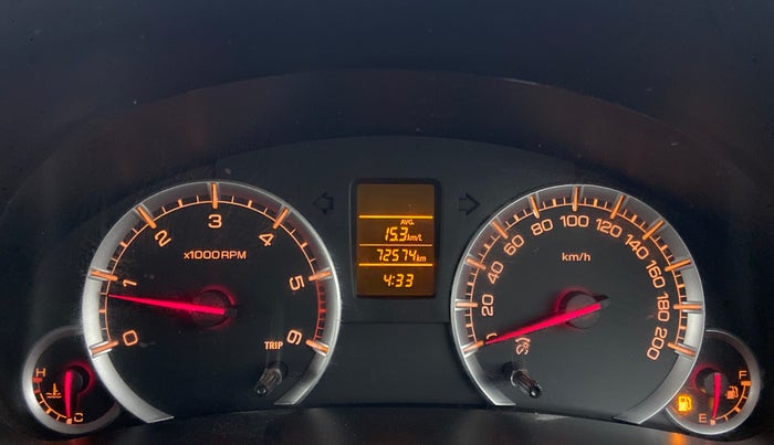 2015 Maruti Swift VDI ABS, Diesel, Manual, 72,574 km, Odometer Image