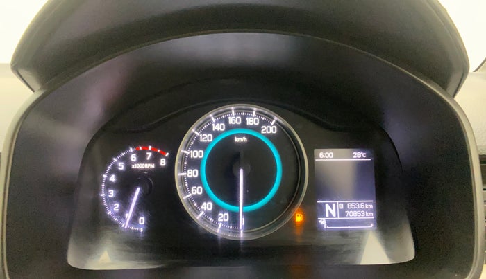 2017 Maruti IGNIS DELTA 1.2 AMT, Petrol, Automatic, 70,853 km, Odometer Image