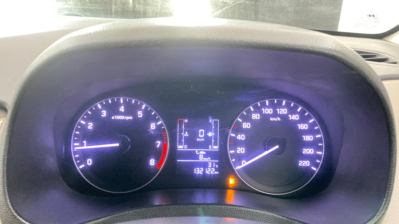 2016 Hyundai Creta SX PLUS 1.6 PETROL, Petrol, Manual, 1,32,115 km, Odometer Image