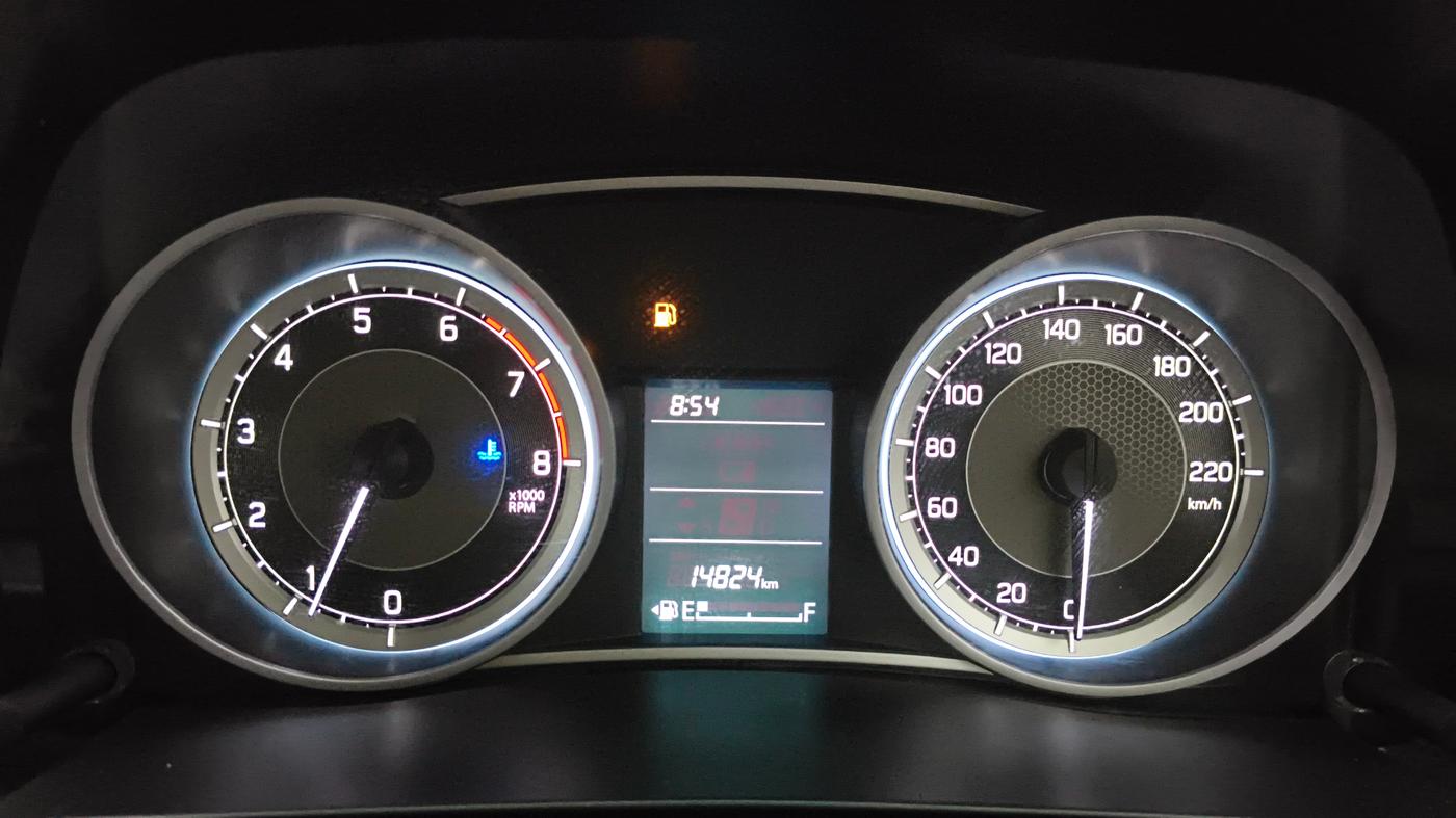 2024 Maruti Dzire VXI, Petrol, Manual, 14,823 km, Odometer Image