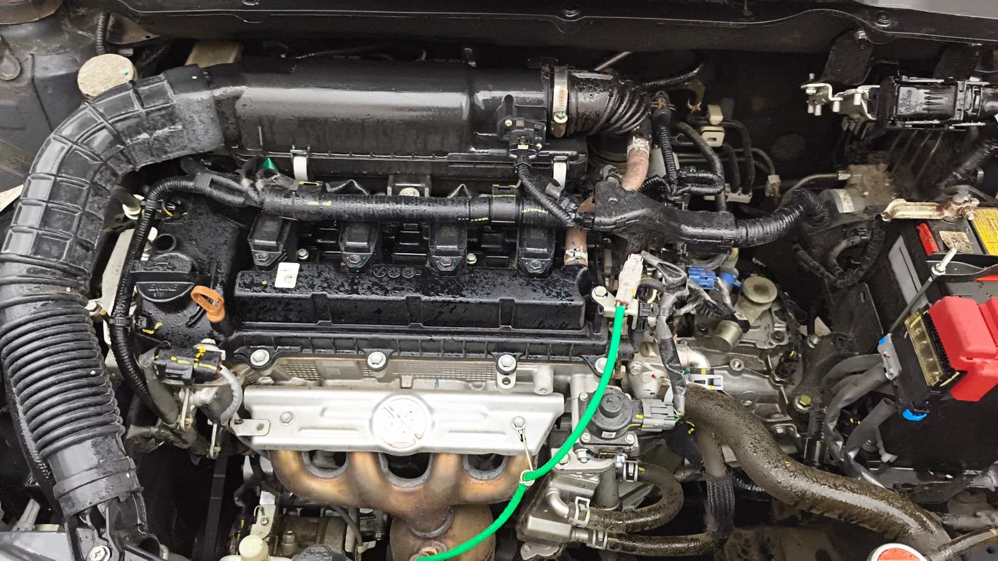 2024 Maruti Dzire VXI, Petrol, Manual, 14,823 km, Engine View