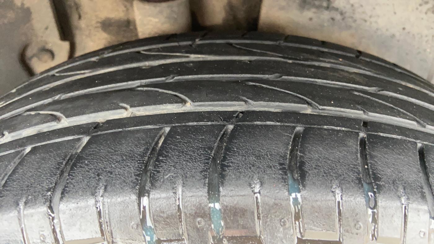 2020 KIA SELTOS GTX PLUS AT 1.5 DIESEL, Diesel, Automatic, 79,507 km, Right Rear Tyre Tread