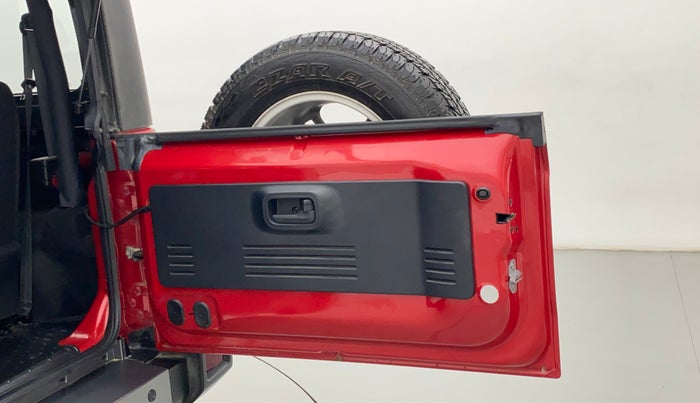 2021 Mahindra Thar LX PETROL HT 4WD AT, Petrol, Automatic, 3,268 km, Boot Door Open