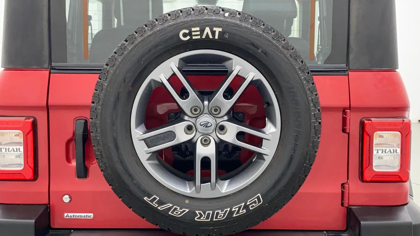 2021 Mahindra Thar LX PETROL HT 4WD AT, Petrol, Automatic, 3,268 km, Spare Tyre