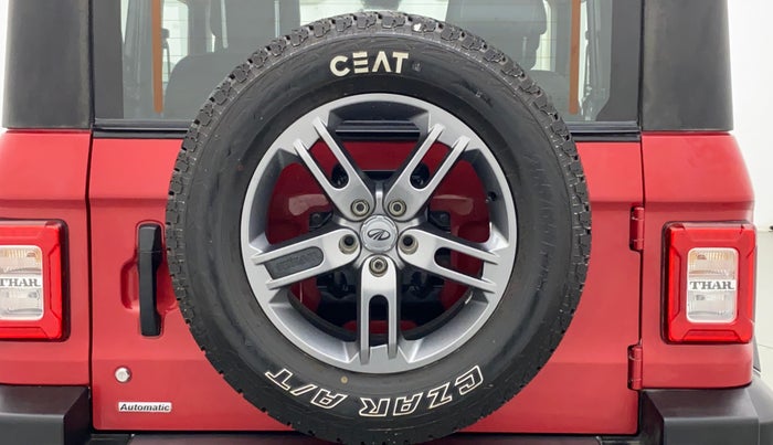 2021 Mahindra Thar LX PETROL HT 4WD AT, Petrol, Automatic, 3,268 km, Spare Tyre