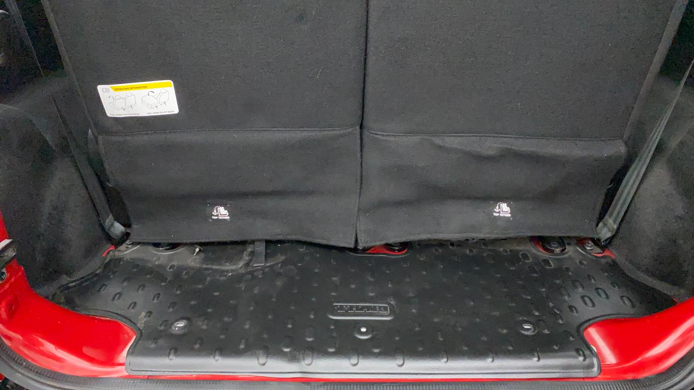 2021 Mahindra Thar LX PETROL HT 4WD AT, Petrol, Automatic, 3,268 km, Boot Inside
