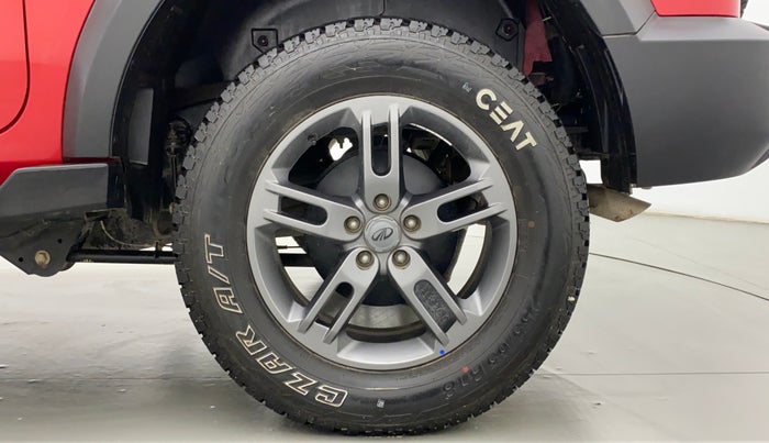 2021 Mahindra Thar LX PETROL HT 4WD AT, Petrol, Automatic, 3,268 km, Left Rear Wheel
