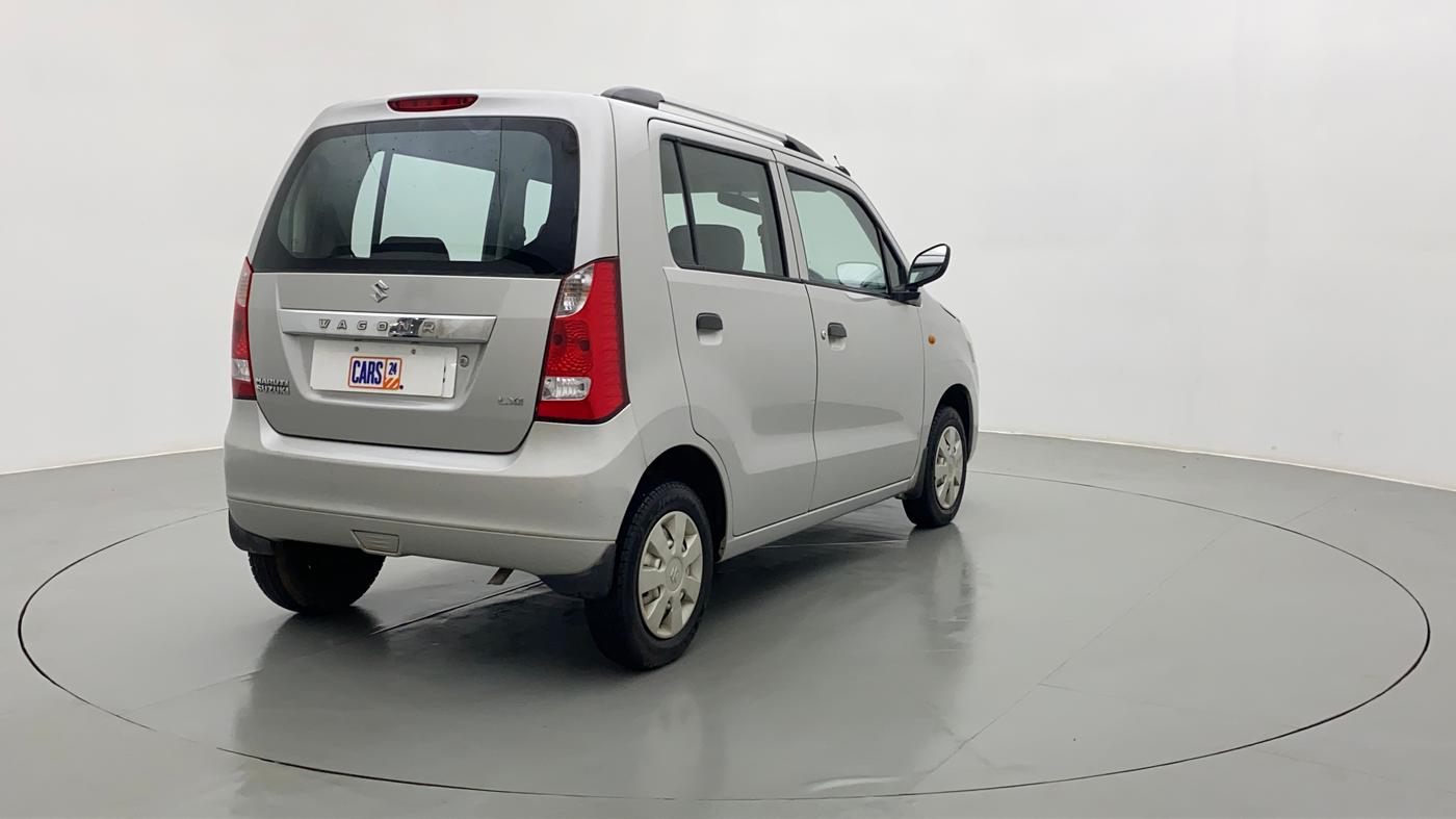 2012 Maruti Wagon R 1.0 LXI, Petrol, Manual, 16,051 km, Right Back Diagonal
