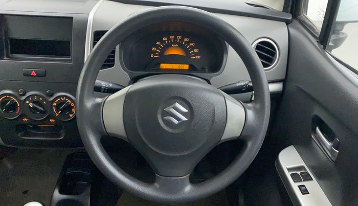 2012 Maruti Wagon R 1.0 LXI, Petrol, Manual, 16,051 km, Steering Wheel Close Up