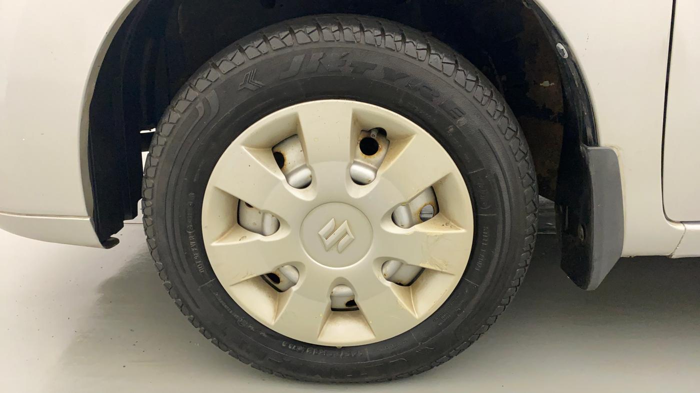 2012 Maruti Wagon R 1.0 LXI, Petrol, Manual, 16,051 km, Left Front Wheel