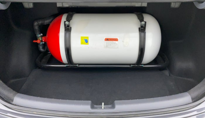 2021 Hyundai AURA S CNG, CNG, Manual, 35,714 km, Boot Inside