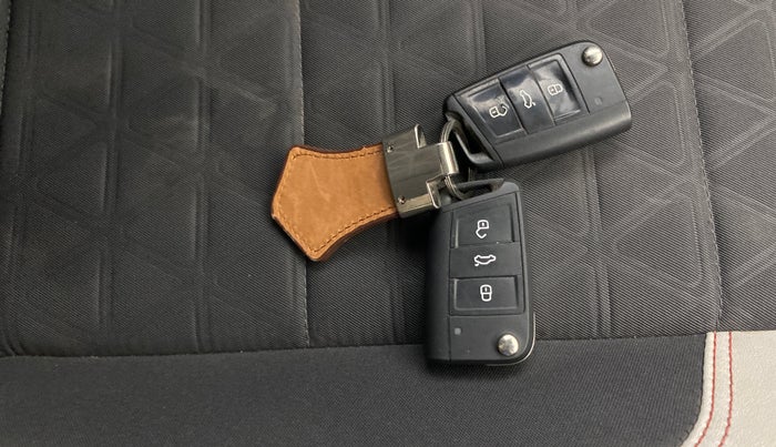 2021 Volkswagen TAIGUN GT PLUS 1.5 TSI DSG, Petrol, Automatic, 68,439 km, Key Close Up