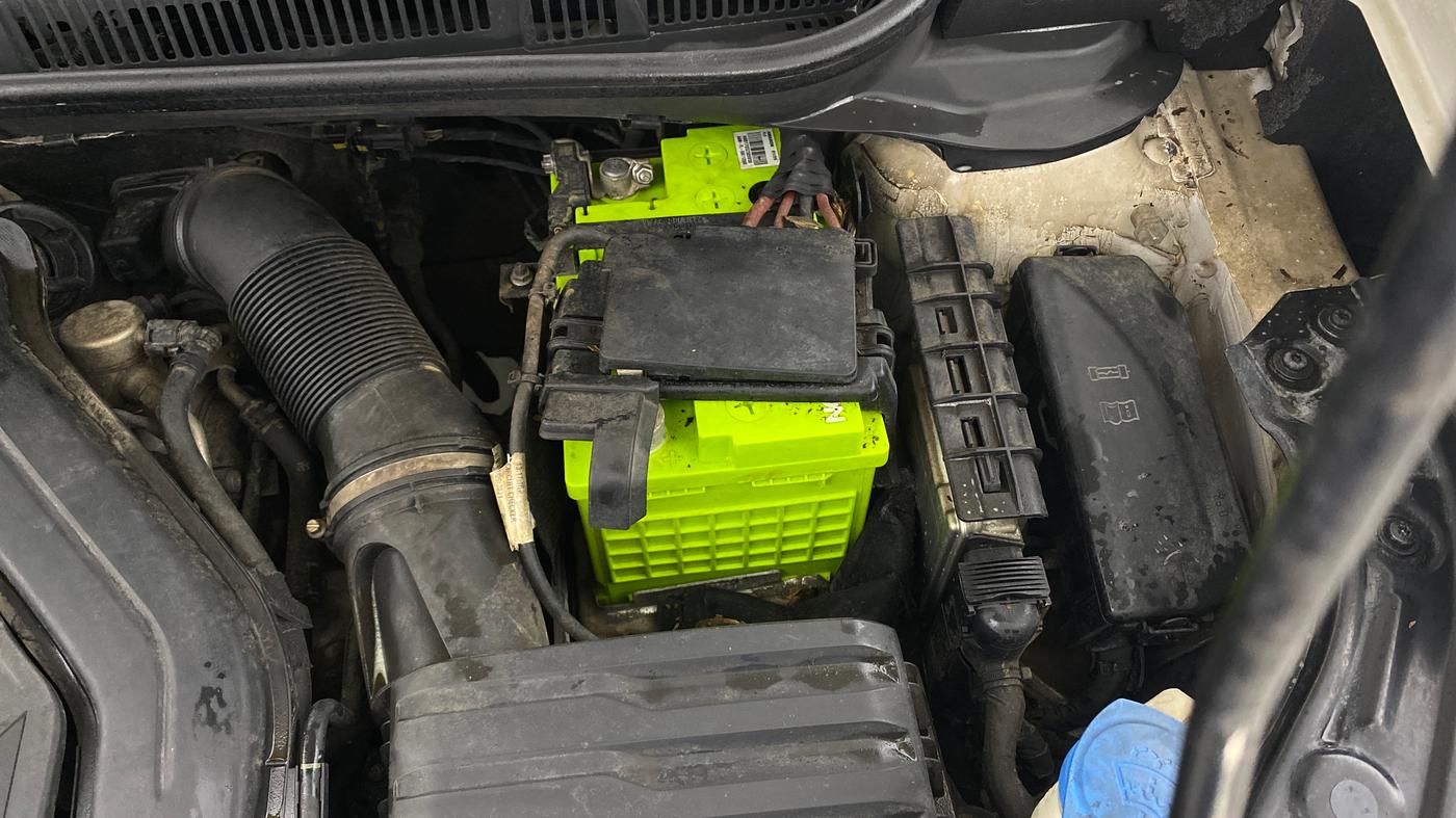 2021 Volkswagen TAIGUN GT PLUS 1.5 TSI DSG, Petrol, Automatic, 68,460 km, Engine View - Left