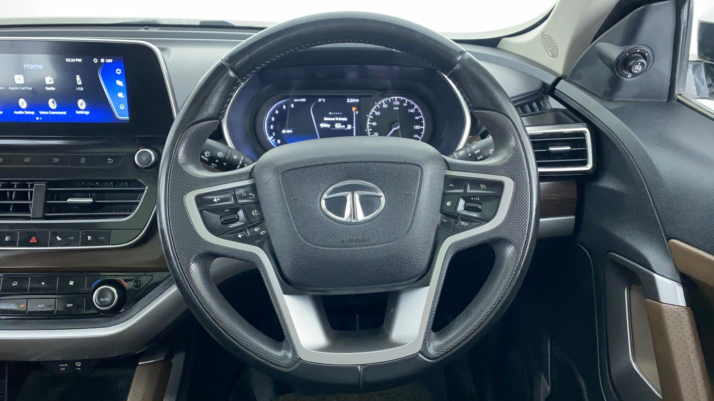 2020 Tata Harrier XZ +, Diesel, Manual, 52,954 km, Steering Wheel Close Up