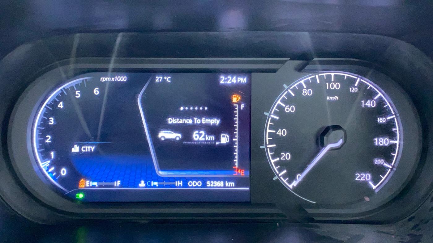 2020 Tata Harrier XZ +, Diesel, Manual, 52,954 km, Odometer Image