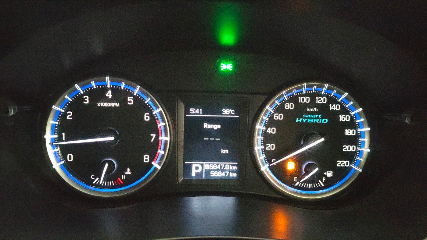 2021 Maruti S Cross ZETA AT 1.5, Petrol, Automatic, 56,835 km, Odometer Image
