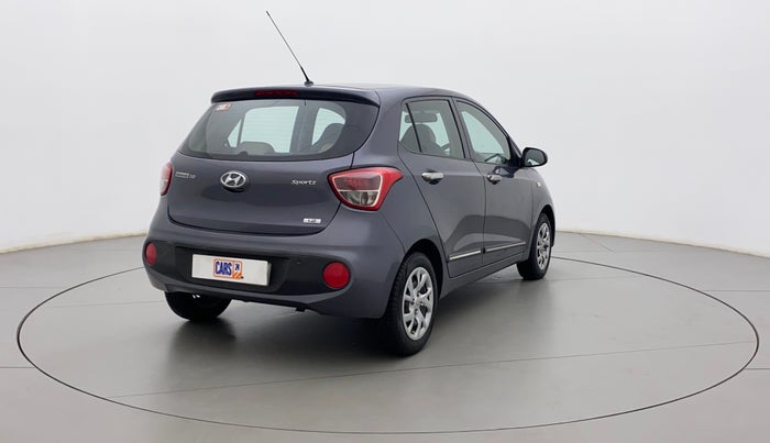 2017 Hyundai Grand i10 SPORTZ 1.2 KAPPA VTVT, Petrol, Manual, 59,355 km, Right Back Diagonal