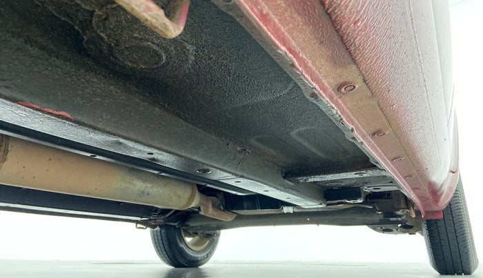 2013 Maruti Ritz VXI BS IV, Petrol, Manual, 87,160 km, Right Side Underbody