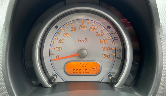 2013 Maruti Ritz VXI BS IV, Petrol, Manual, 87,160 km, Odometer Image