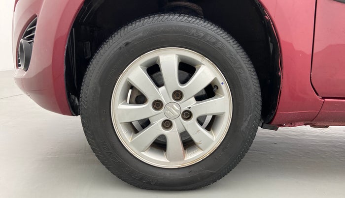2013 Maruti Ritz VXI BS IV, Petrol, Manual, 87,160 km, Left Front Wheel