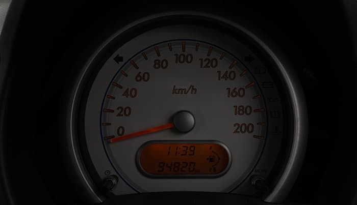 2014 Maruti Ritz VXI, Petrol, Manual, 94,816 km, Odometer Image