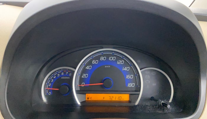 2018 Maruti Wagon R 1.0 VXI, Petrol, Manual, 72,141 km, Odometer Image