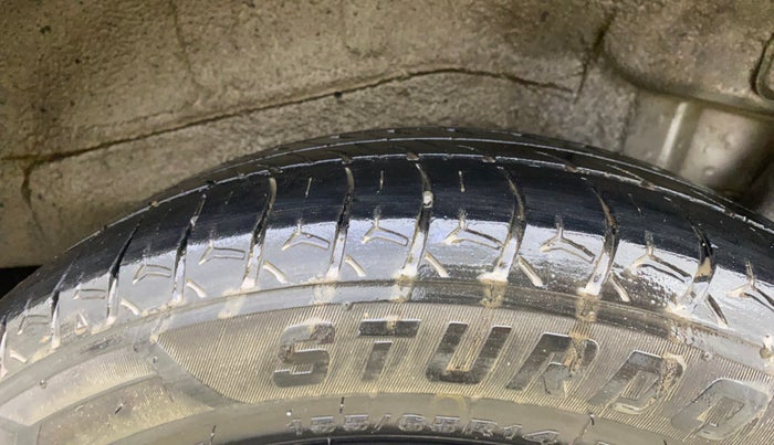 2018 Maruti Wagon R 1.0 VXI, Petrol, Manual, 72,141 km, Left Rear Tyre Tread